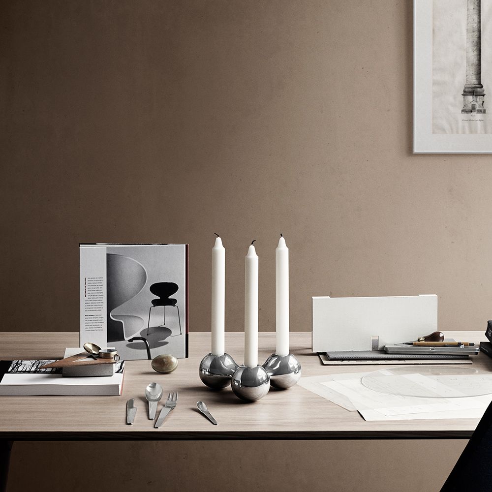 北歐櫥窗 Georg Jensen AJ 四件式餐具禮盒組