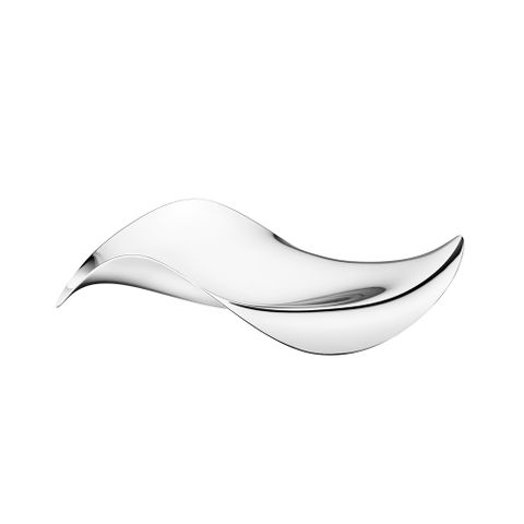 北歐櫥窗 Georg Jensen COBRA 波浪 不鏽鋼盤中