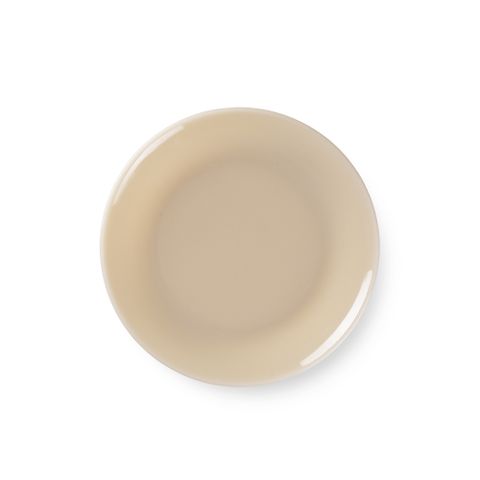 【北歐櫥窗】Lucie Kaas Milk 牛奶玻璃餐盤（杏仁棕、Ø 25.5cm）
