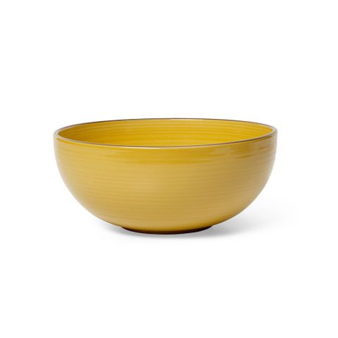【北歐櫥窗】Kähler Colore 釉色餐碗（Ø 19cm、番紅花黃）