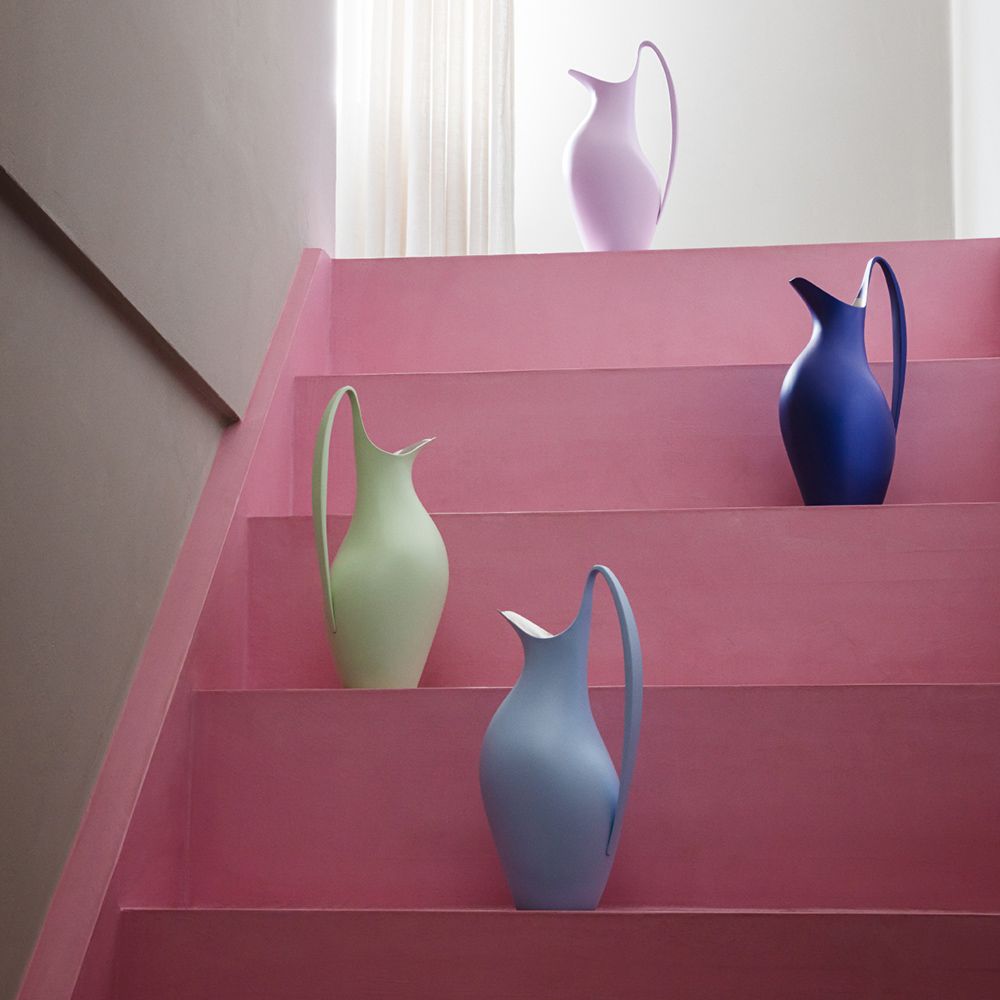 北歐櫥窗 Georg Jensen HK 曲線水壺（經典藍、1.2 L）