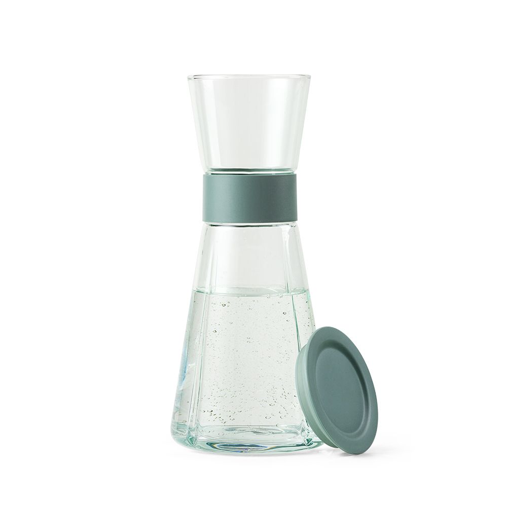 北歐櫥窗 Rosendahl Grand Cru Water Carafe 冰鑿水瓶（透綠、900ml）