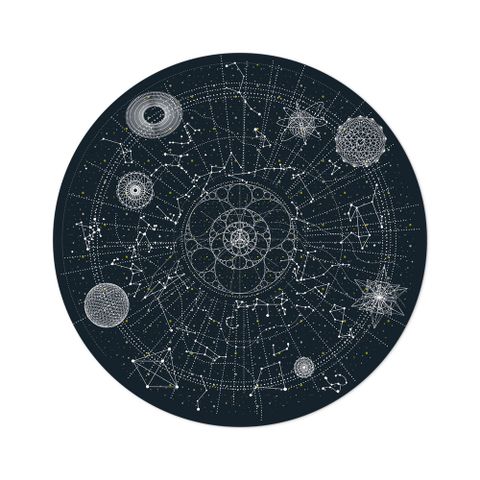 北歐櫥窗 Moooi Celestial 天體圖 藝術地毯（Ø 250 公分）