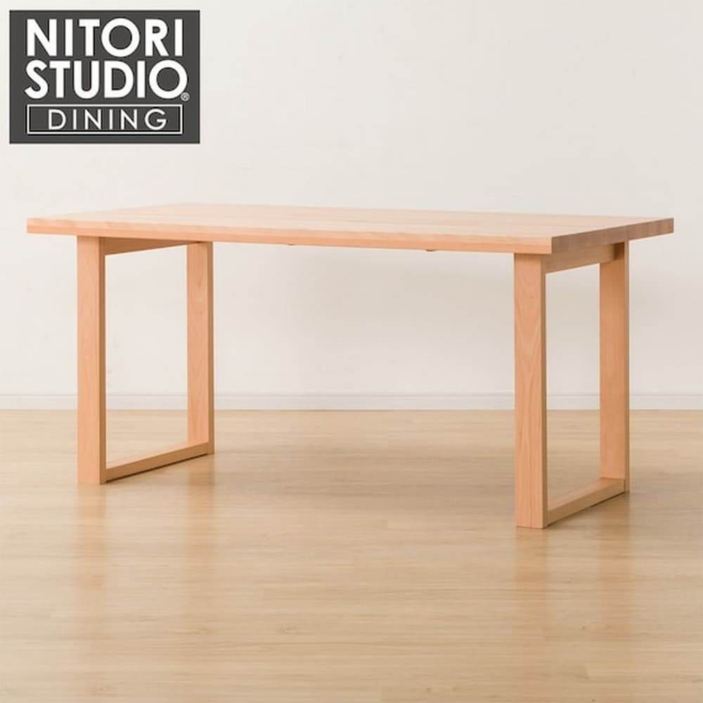 NITORI 宜得利家居 實木餐桌 N COLLECTION T-06U 150 NA