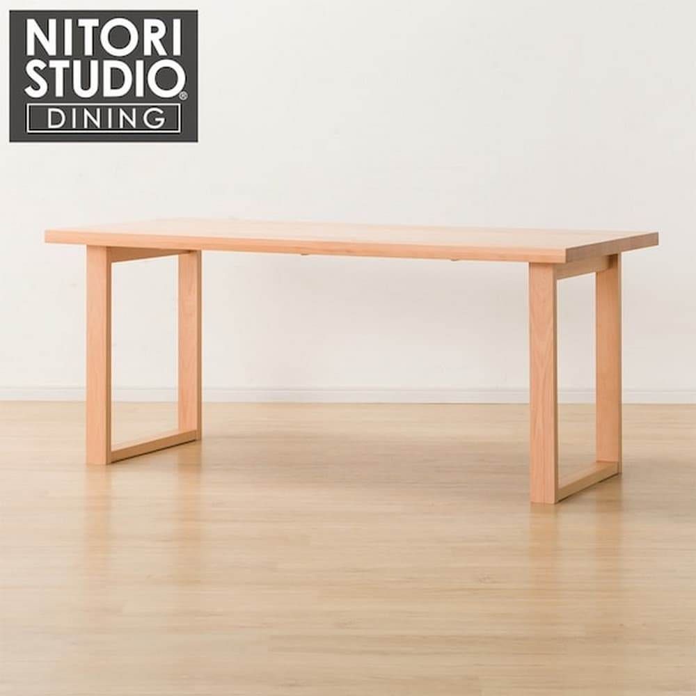 NITORI 宜得利家居 實木餐桌 N COLLECTION T-06U 165 NA