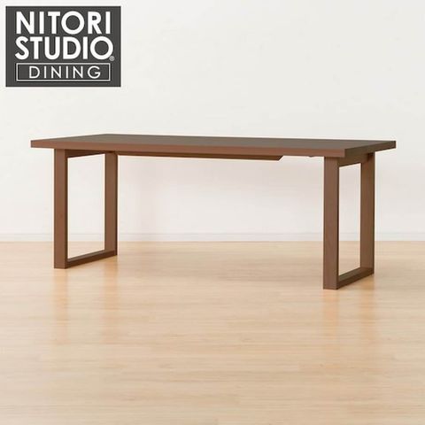 NITORI 宜得利家居 實木餐桌 N COLLECTION T-06U 180 MBR