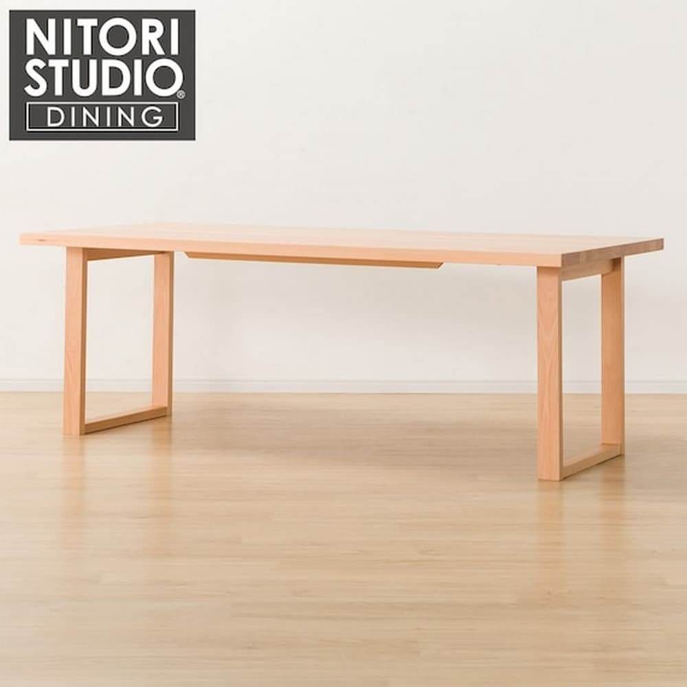 NITORI 宜得利家居 實木餐桌 N COLLECTION T-06U 200 NA