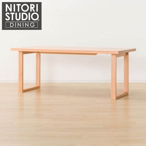 NITORI 宜得利家居 實木餐桌 N COLLECTION T-06U 180 NA