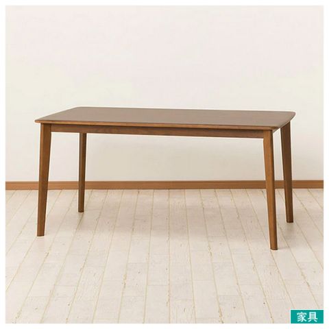 【NITORI 宜得利家居】◎實木餐桌 N COLLECTION T-01 150 MBR 櫸木
