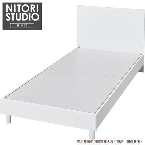 【NITORI 宜得利家居】◎雙人床座 床架 NS-001 WH 床腳款