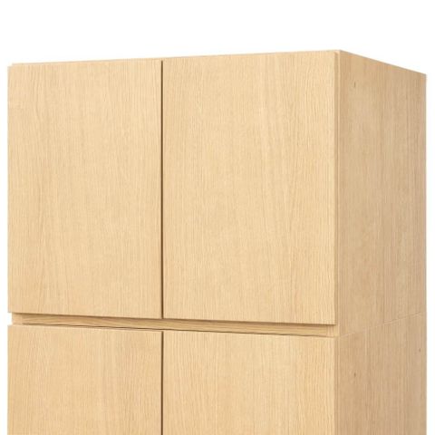 【NITORI 宜得利家居】◎耐震機能 衣櫥 衣櫃上櫃 PORTE-D 60U-D LBR3