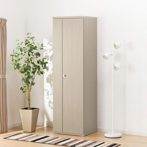 【NITORI 宜得利家居】◎衣櫥 衣櫃 QUESS T 60WR GY