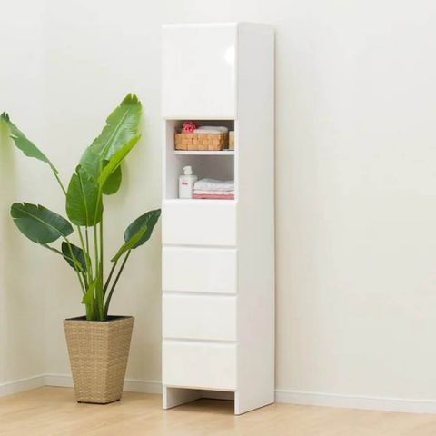 【NITORI 宜得利家居】◎間隙收納櫃 側邊櫃 FRONTIER 40 WH