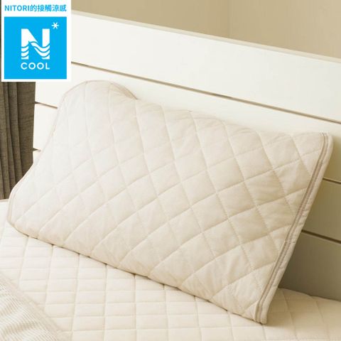【NITORI 宜得利家居】【DECO HOME商品】接觸涼感 枕頭保潔墊 DH N COOL MO S2502