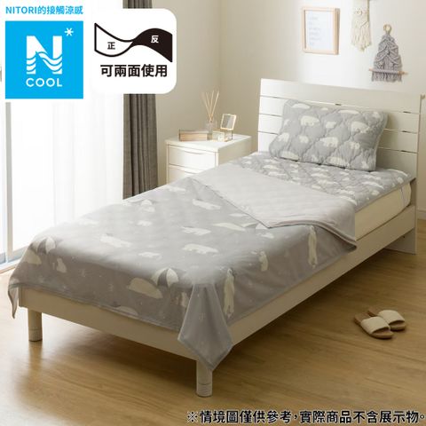 NITORI 宜得利家居 【DECO HOME商品】接觸涼感 薄涼被 DH N COOL BEAR 單人 S2503