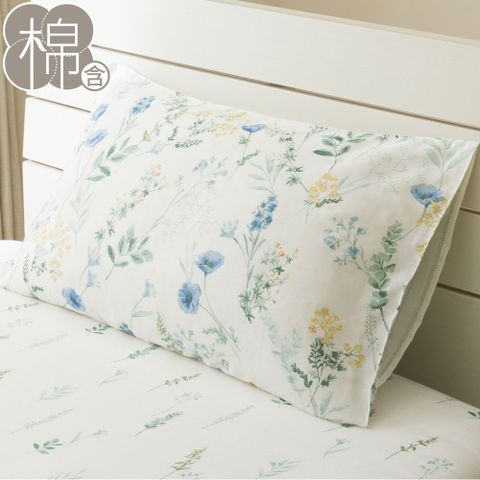 【NITORI 宜得利家居】枕套 FLOWER CS2520 43×63