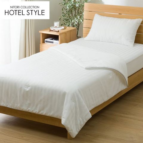 【NITORI 宜得利家居】涼被 N-HOTEL WH 單人 S2522