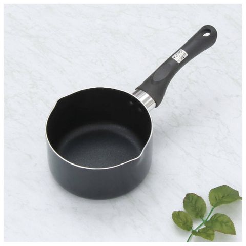 【NITORI 宜得利家居】瓦斯用牛奶鍋 不沾鍋 14cm N-ELP