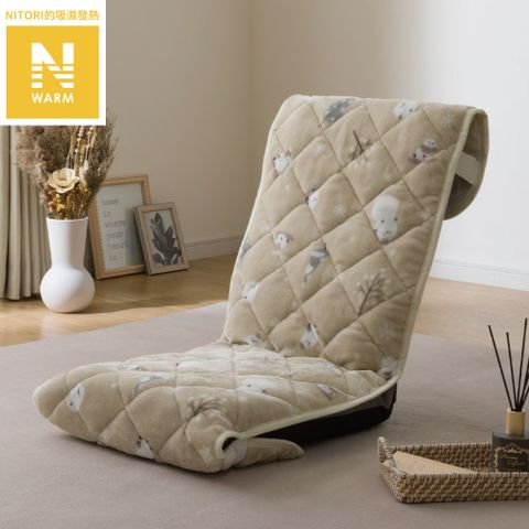 【NITORI 宜得利家居】吸濕發熱 和室椅墊 長尾山雀 N WARM SHIMAENAGA gFCq1a