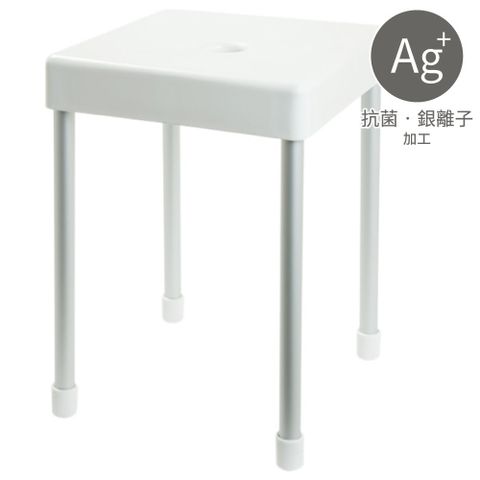 NITORI 宜得利家居 鋁製輕量抗菌沐浴椅 H40 WH