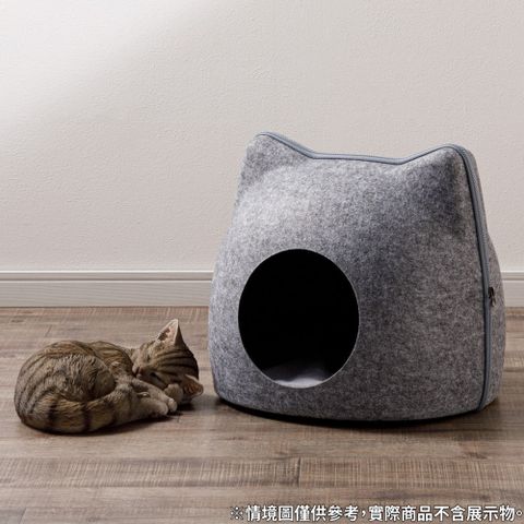 【NITORI 宜得利家居】寵物床 FELT CAT LGY