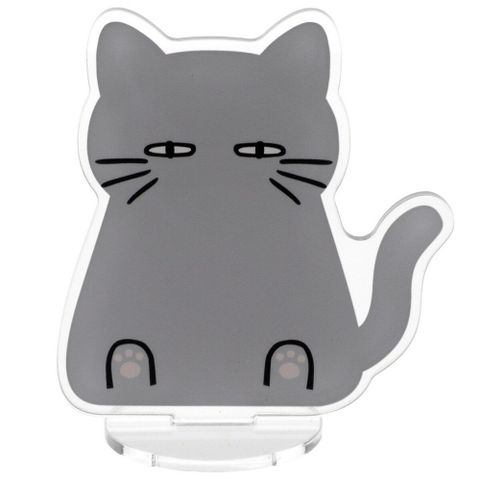 【NITORI 宜得利家居】【DECO HOME商品】壓克力立牌 DH 灰貓