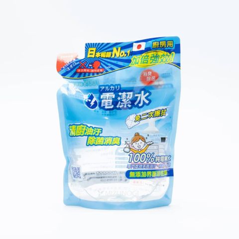 NITORI 宜得利家居 廚用電潔水補充包 MIZUNOGI 400ml