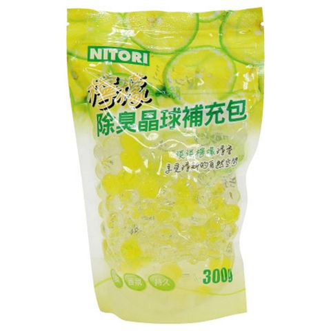 NITORI 宜得利家居 除臭盒補充包 檸檬 300g F415-3