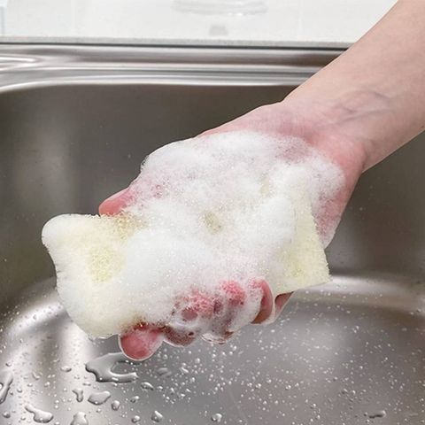 【NITORI 宜得利家居】易起泡每日替換清潔海綿 30P IV