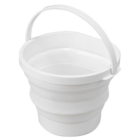 【NITORI 宜得利家居】(網購限定)可折疊水桶 10L WH DY03(EC)