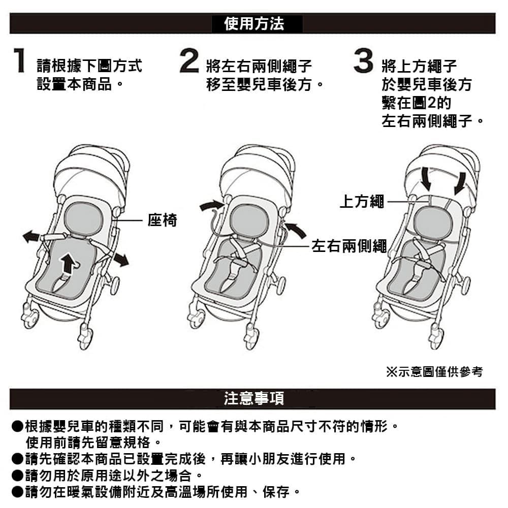 NITORI 宜得利家居 超吸濕發熱 嬰兒座椅墊 嬰兒坐椅墊 N WARM SP S GY BE01