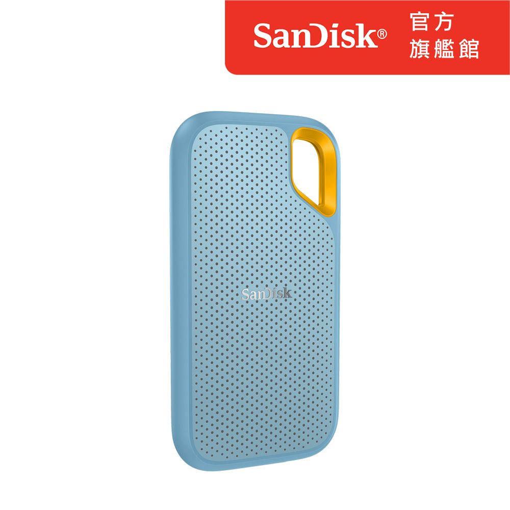 SanDisk 晟碟 E61 4TB 2.5吋行動固態硬碟 (天藍)