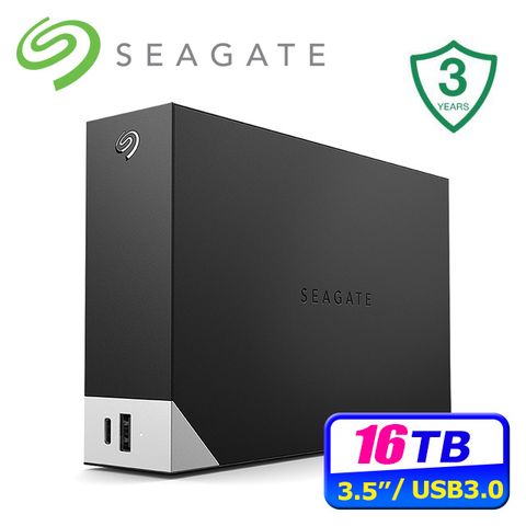 Seagate One Touch Hub 16TB 3.5吋外接硬碟(STLC16000402)