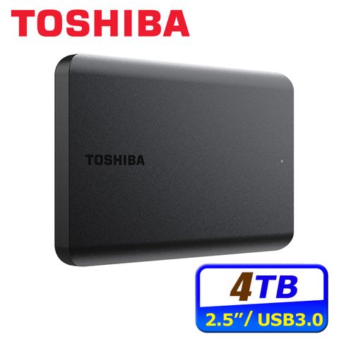 [2入組]Toshiba Canvio Basics A5 4TB 2.5吋行動硬碟