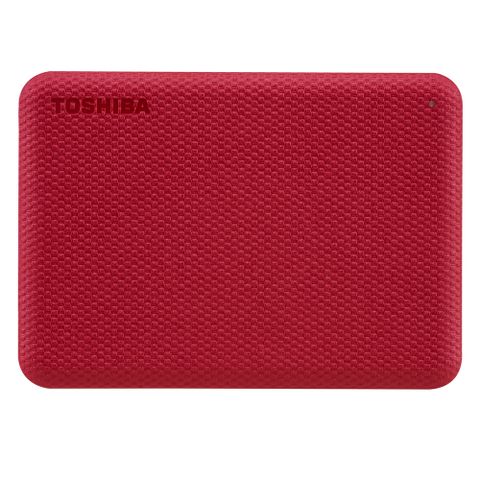 TOSHIBA Canvio Advance V10 2TB 2.5吋行動硬碟-紅