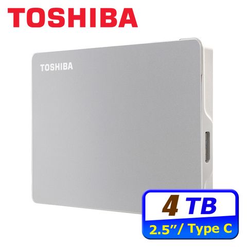 TOSHIBA 東芝 Canvio Flex 4TB 2.5吋行動硬碟