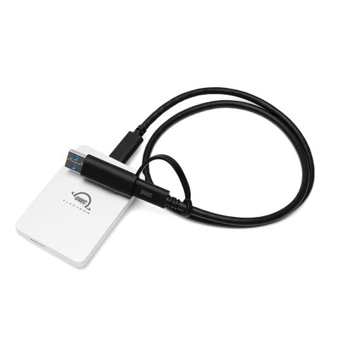 OWC Envoy Pro Elektron ( 480GB M.2 SSD ) 最堅固的微型 USB-C 隨身碟
