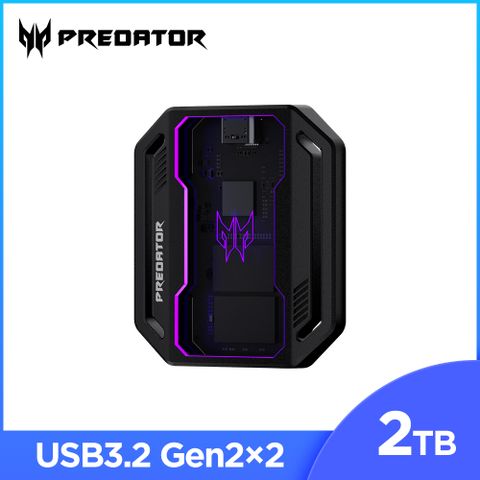 Acer Predator GP30 2TB RGB 電競款 行動固態硬碟