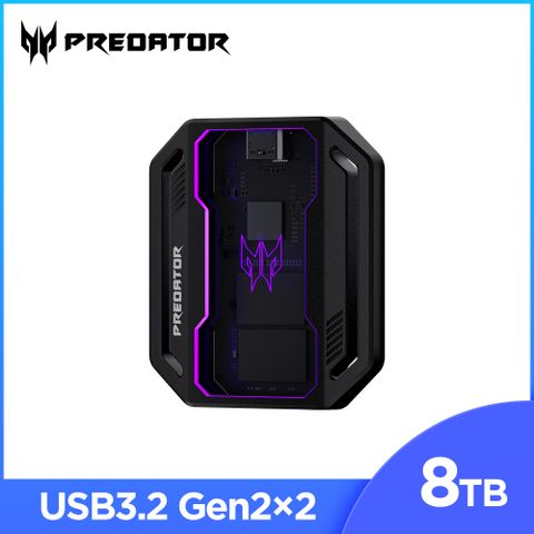 Acer Predator GP30 8TB RGB 電競款 行動固態硬碟