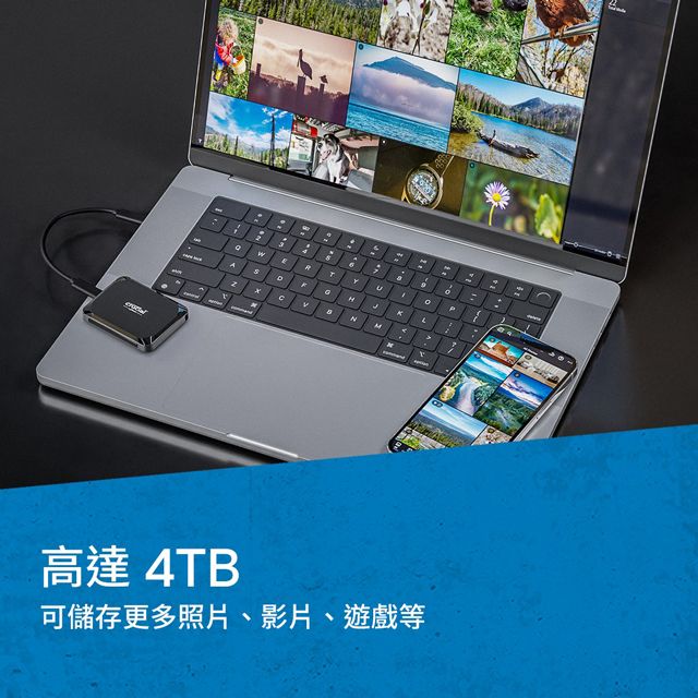 Micron 美光 X9   Crucial X9 1TB Portable SSD 行動固態硬碟 (CT1000X9SSD9)