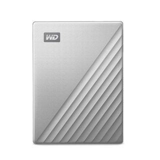 WD My Passport Ultra 4TB USB-C 2.5吋行動硬碟(炫光銀)