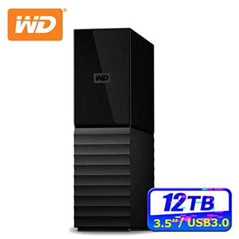 WD 威騰 My Book 12TB 3.5吋外接硬碟