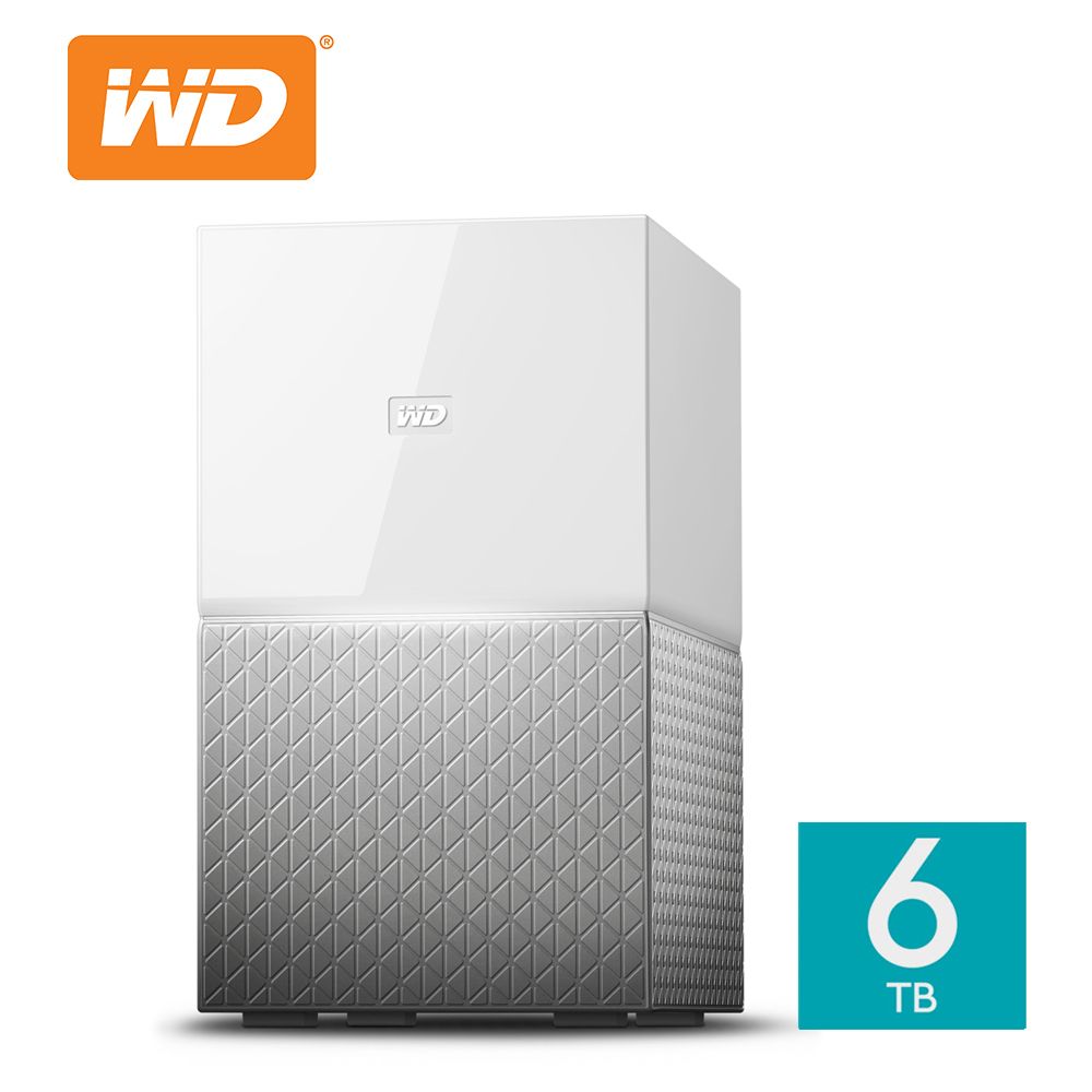 WD My Cloud Home Duo 6TB(3TBx2) 3.5吋雲端儲存系統- PChome 24h購物