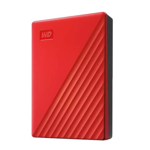 WD My Passport 4TB 2.5吋行動硬碟-紅(WDBPKJ0040BRD-WESN)
