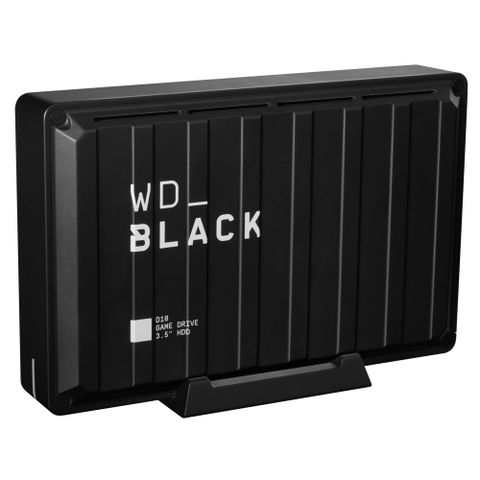 WD 黑標 D10 Game Drive 8TB 3.5吋電競外接式硬碟(WDBA3P0080HBK-SESN)