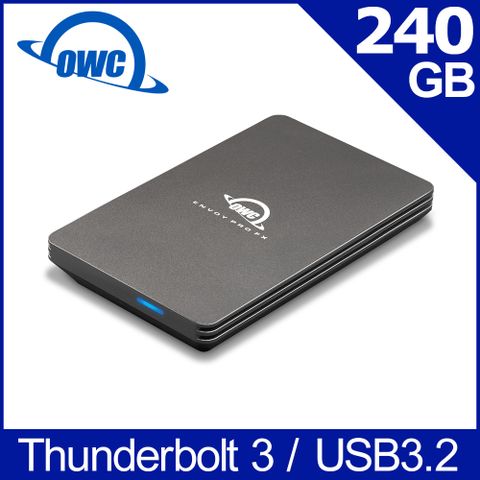 OWC 240GB Envoy Pro FX USB-C/USB-A 通用 Thunderbolt 硬碟