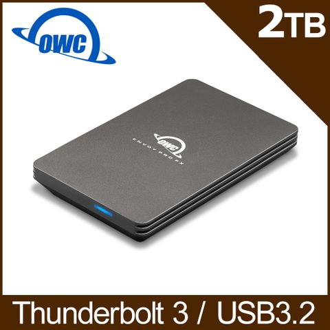 OWC 2TB Envoy Pro FX USB-C/USB-A 通用 Thunderbolt 硬碟