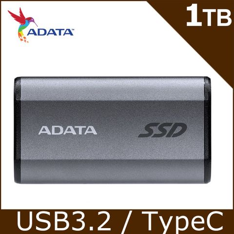 ADATA 威剛 SE880 1TB 外接式固態硬碟SSD(鈦灰)