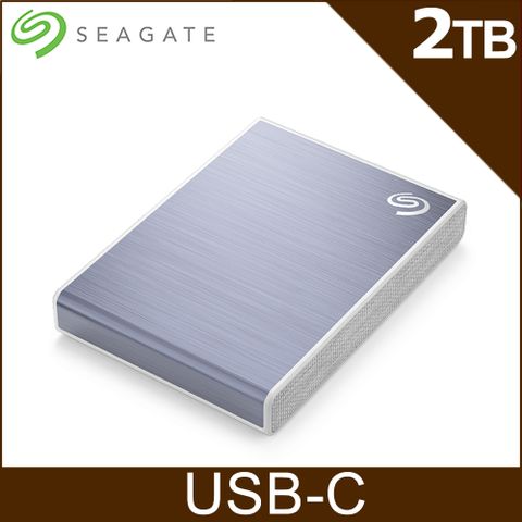 Seagate One Touch SSD 2TB 外接SSD(高速版) -冰川藍(STKG2000402)