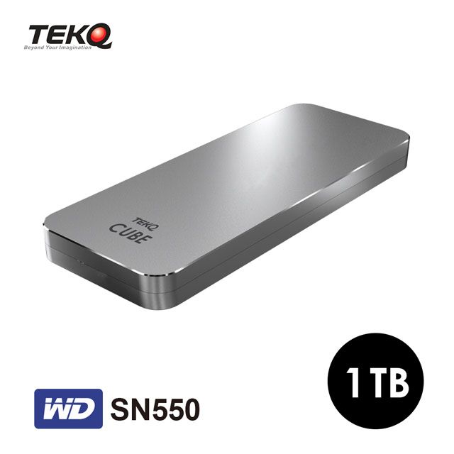 TEKQ CUBE WD SN550 1T Thunderbolt 3 M.2 外接式SSD 行動硬碟- PChome